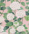 Hydrangea Garden Wallpaper, Pink