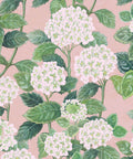 Hydrangea Garden Wallpaper, Pink