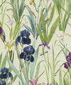 Iris Wallpaper, Beige