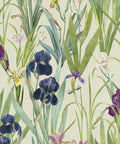 Iris Wallpaper, Beige