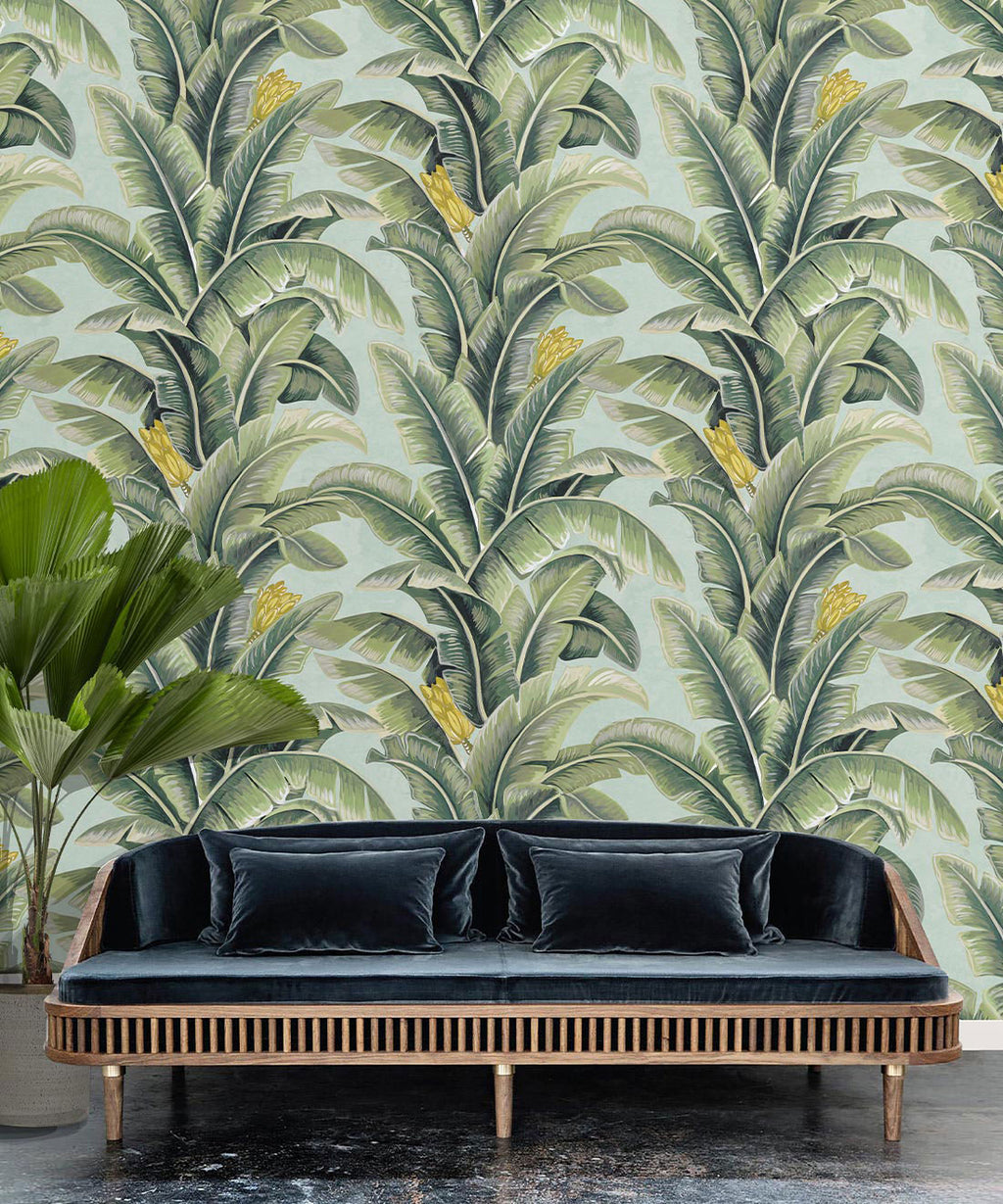The Great Shalimar Wallpaper, Blue