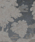 Tuscan Landscape Mural, Blue