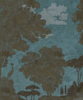 Tuscan Landscape Mural, Caramel