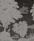 Tuscan Landscape Mural, Charcoal