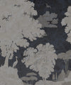 Tuscan Landscape Mural, Navy