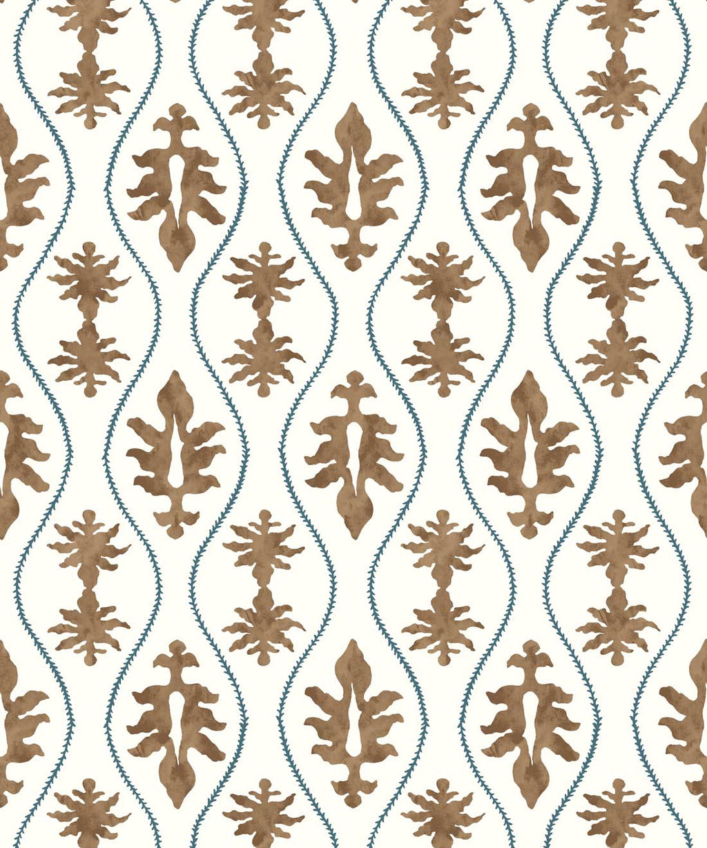 Great Jones Wallpaper, Chestnut
