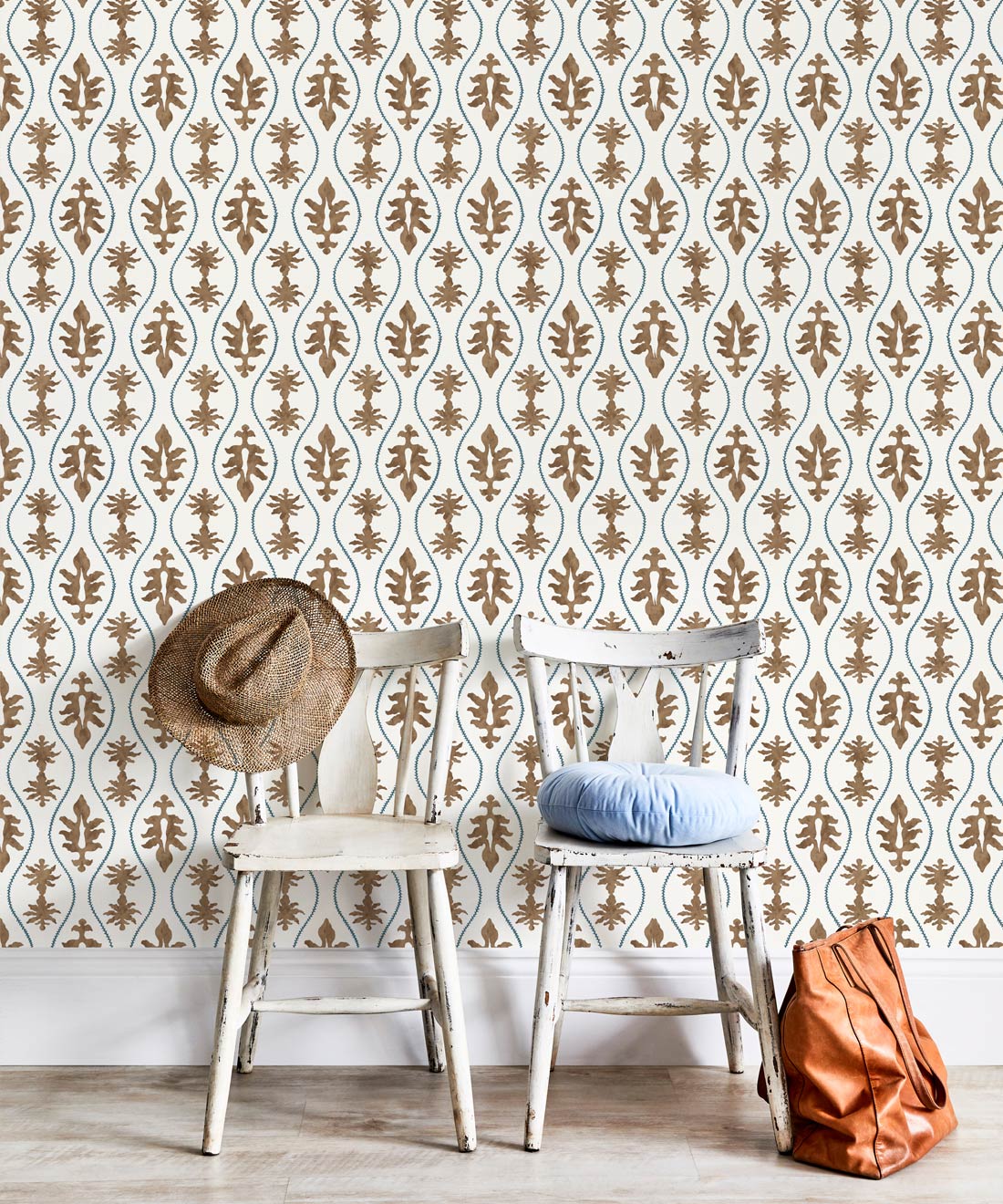 Great Jones Wallpaper, Chestnut