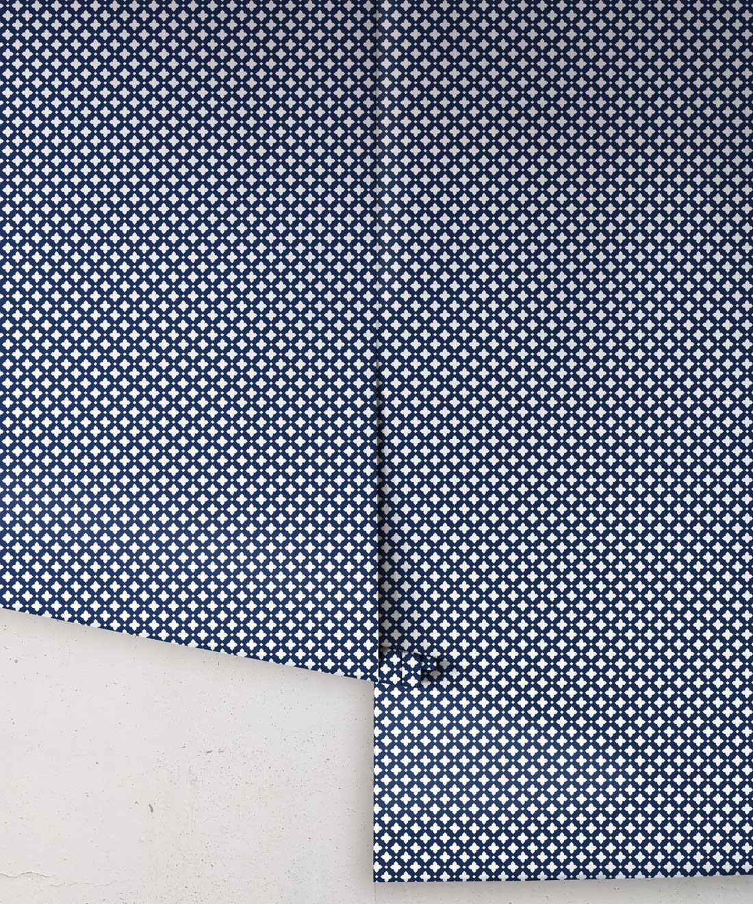 Hudson Wallpaper, Indigo