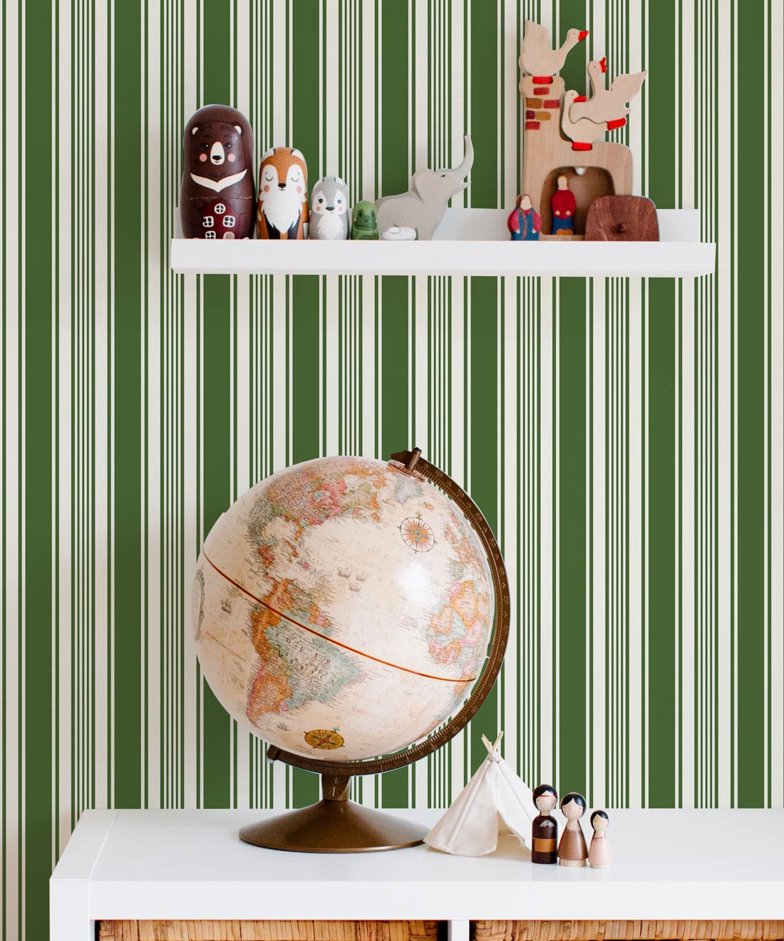 Maynard Wallpaper, Olive