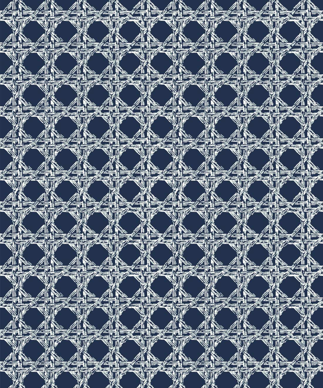Nevis Wallpaper, Reverse Navy
