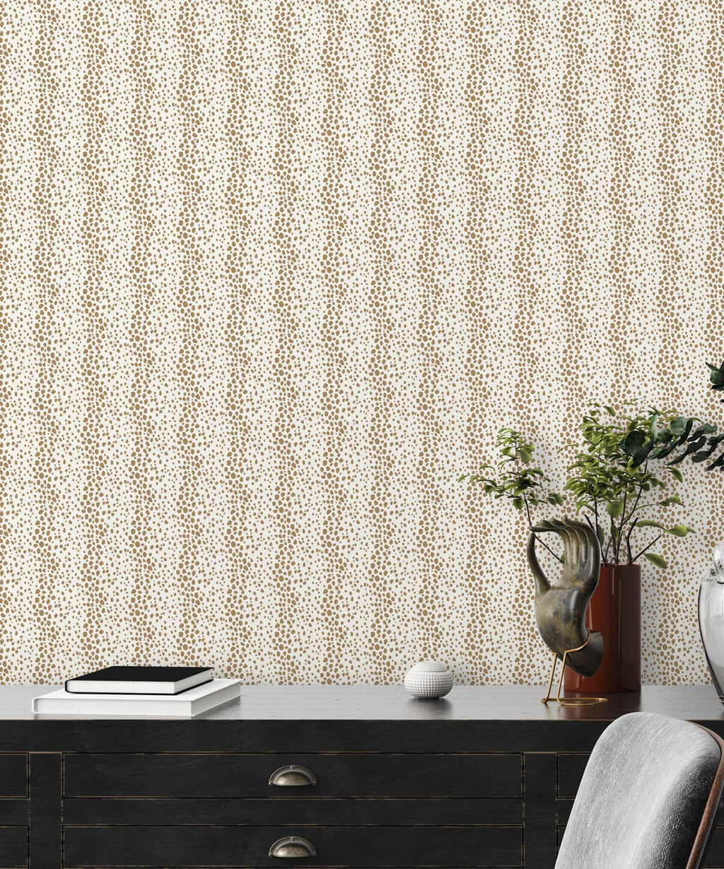 Park Avenue Petite Wallpaper, Camel