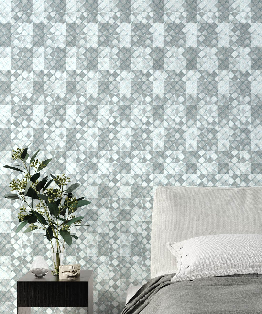 Thompson Petite Wallpaper, Mist