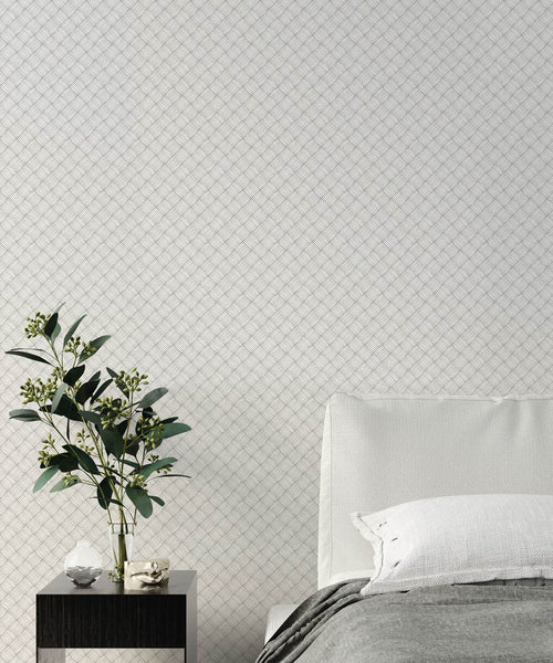 Thompson Petite Wallpaper, Putty
