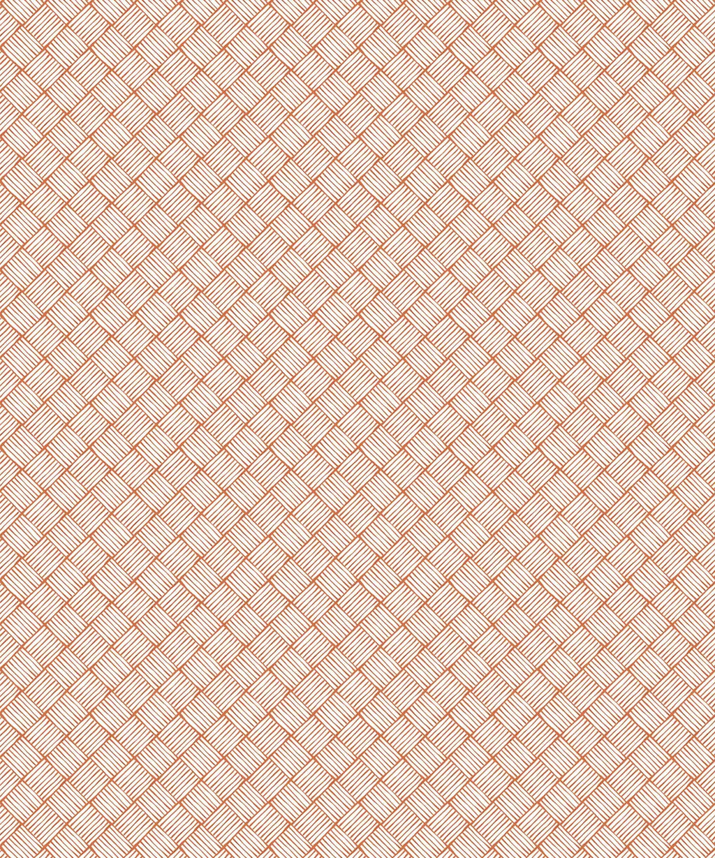 Thompson Petite Wallpaper, Terracotta