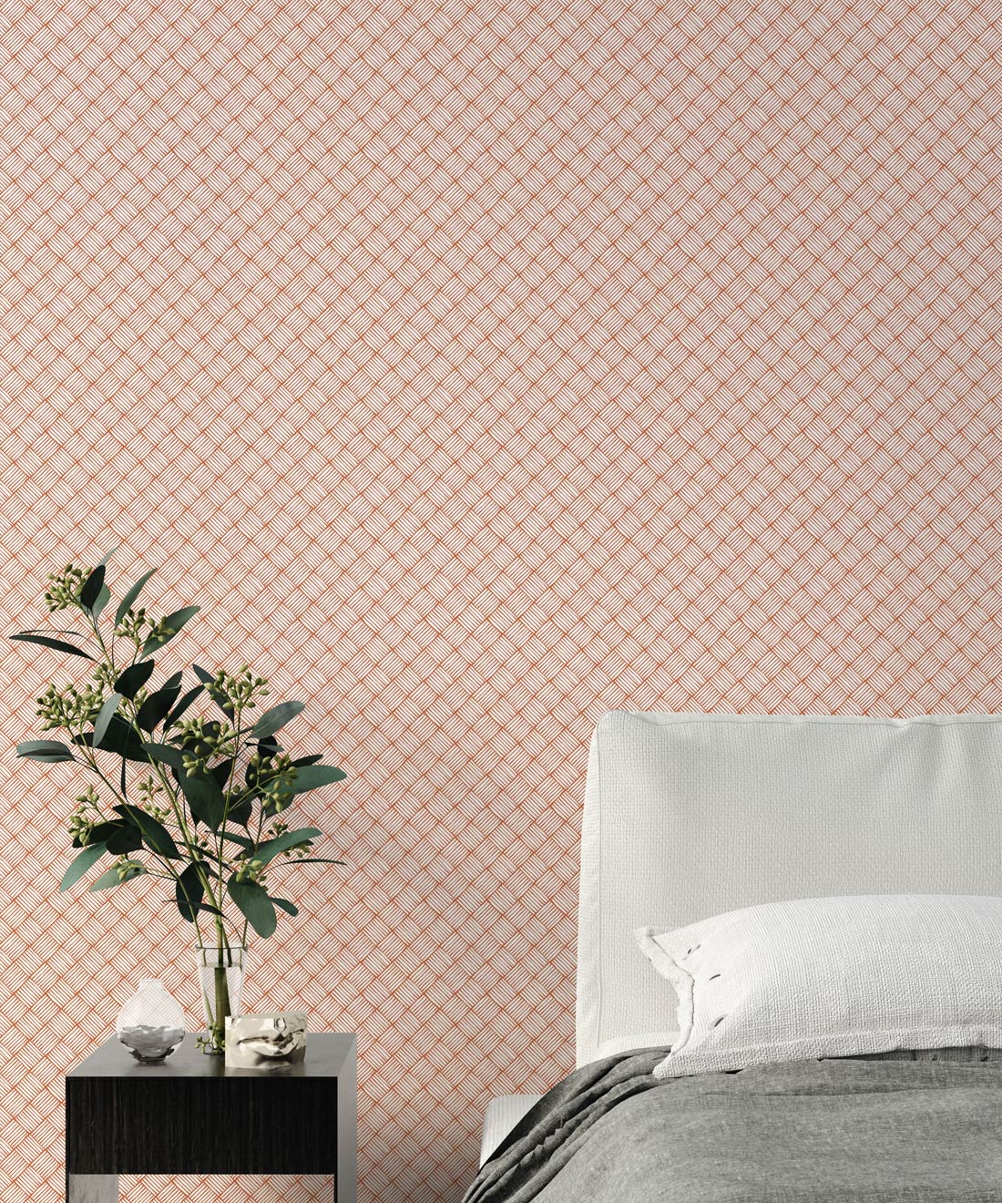 Thompson Petite Wallpaper, Terracotta