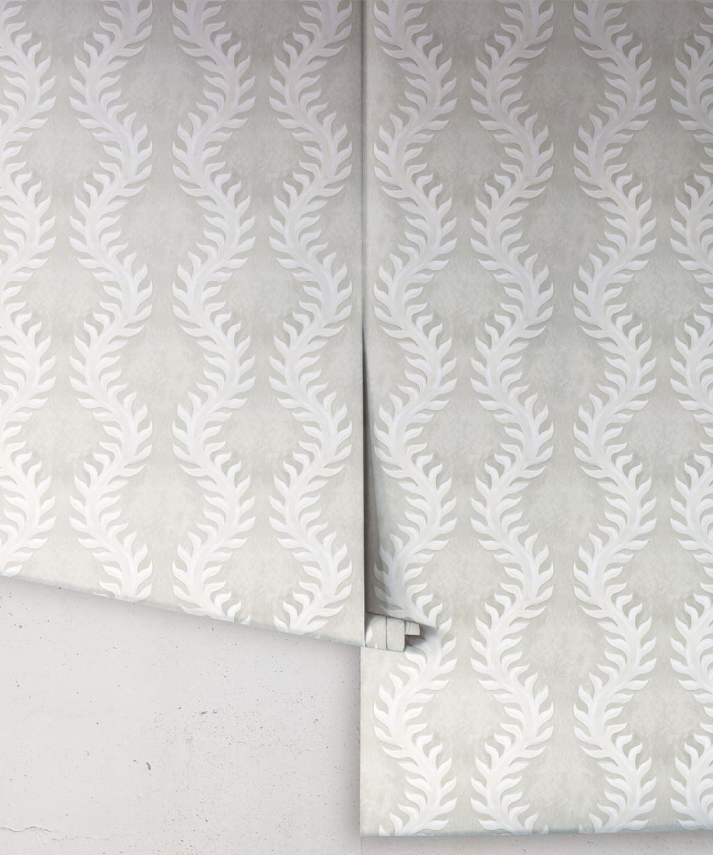 Fern Wallpaper, Beige