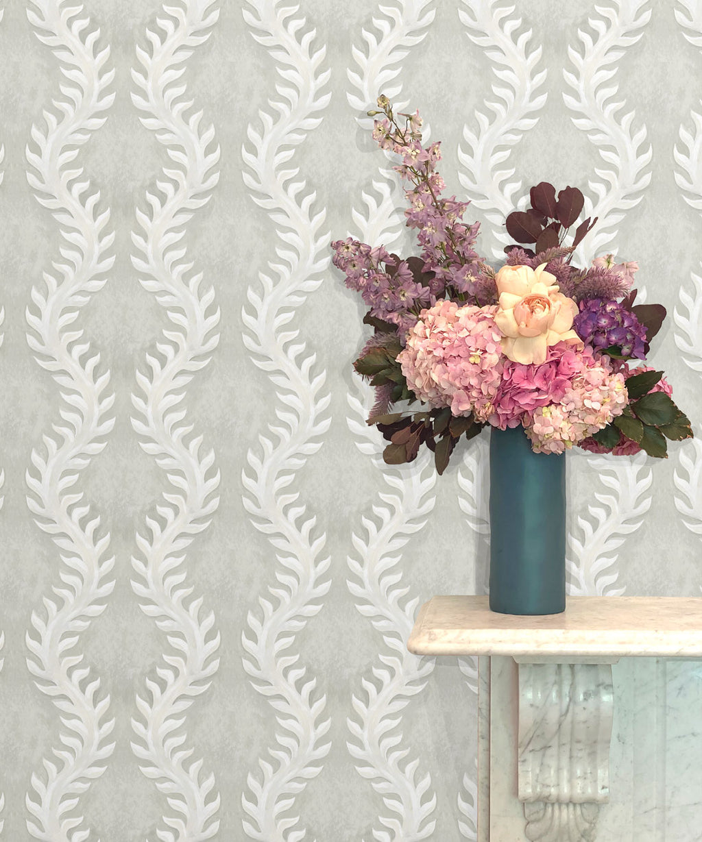Fern Wallpaper, Beige