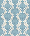 Fern Wallpaper, French Blue