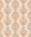 Fern Wallpaper, Salmon
