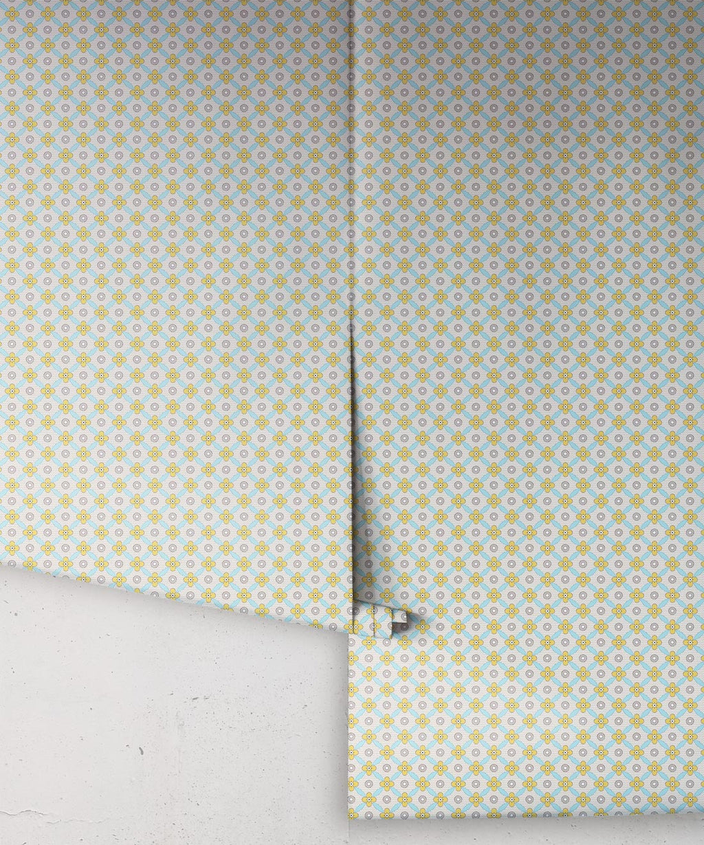 Petite Wallpaper, Mustard