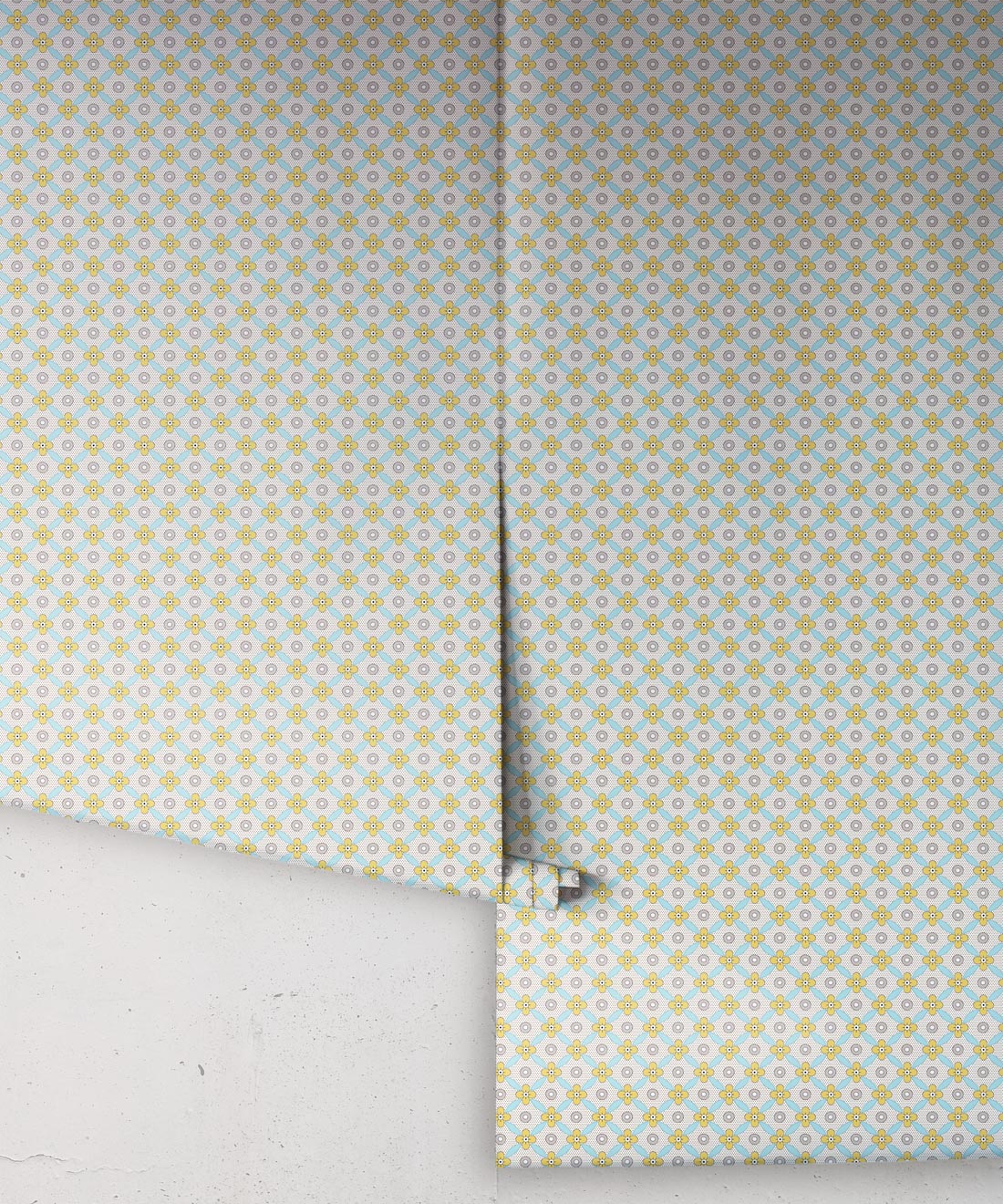 Petite Wallpaper, Mustard