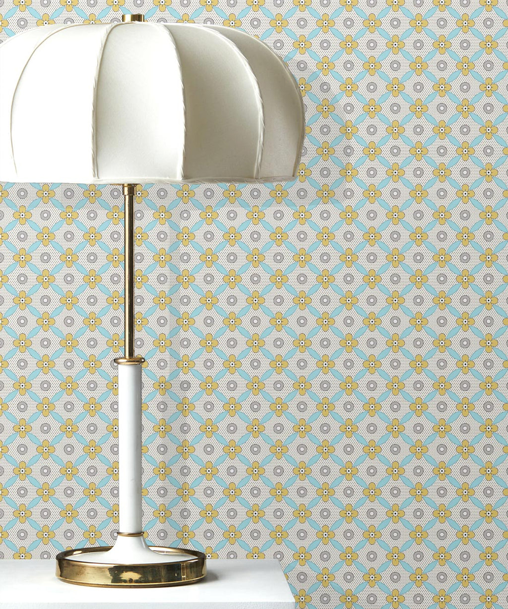 Petite Wallpaper, Mustard