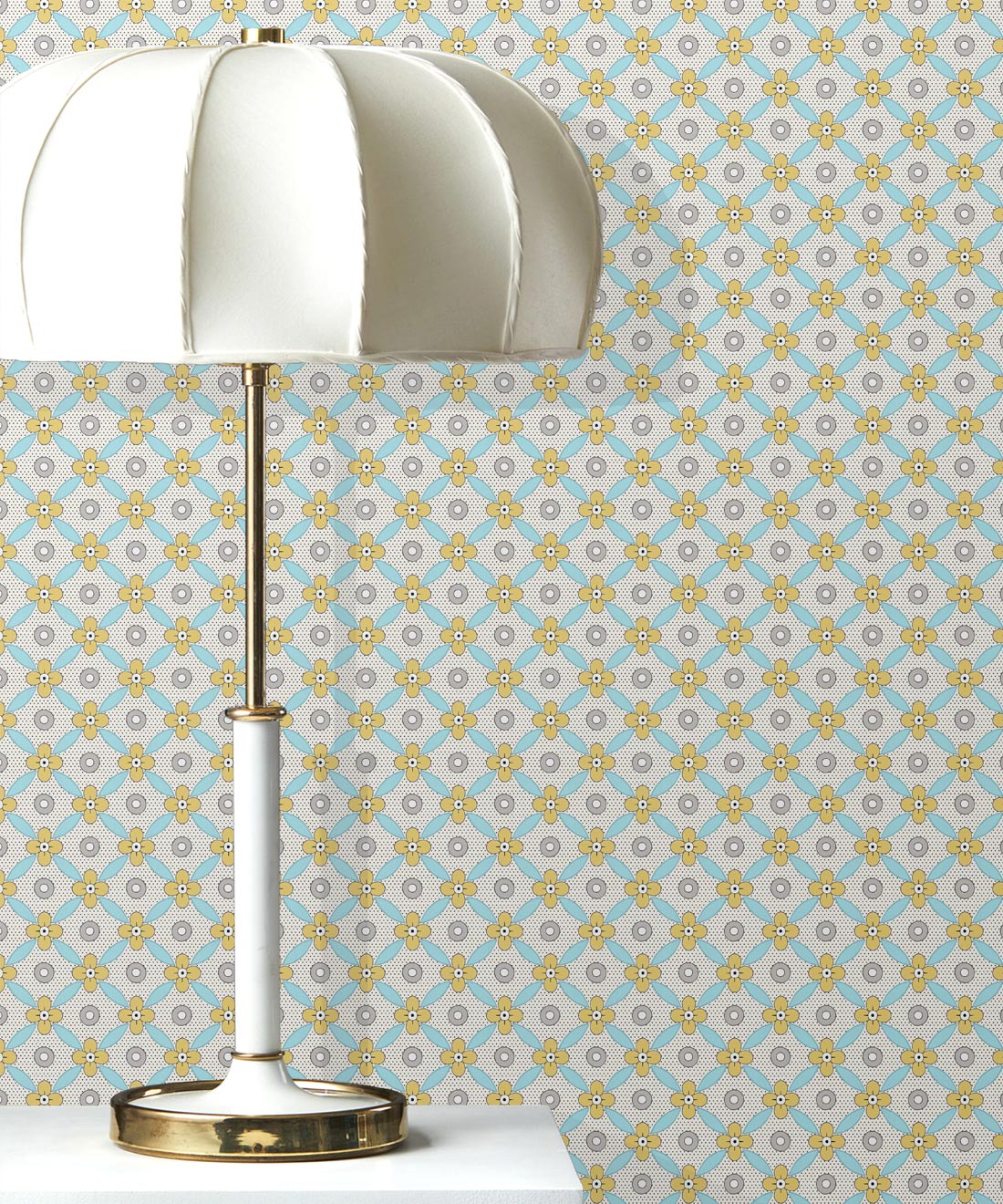Petite Wallpaper, Mustard