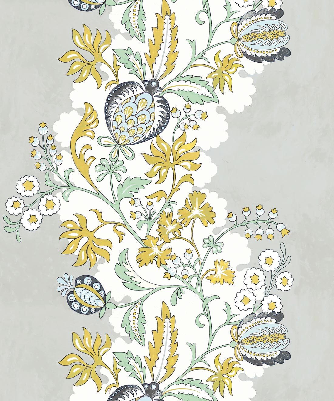 Pomegranate Wallpaper, Beige