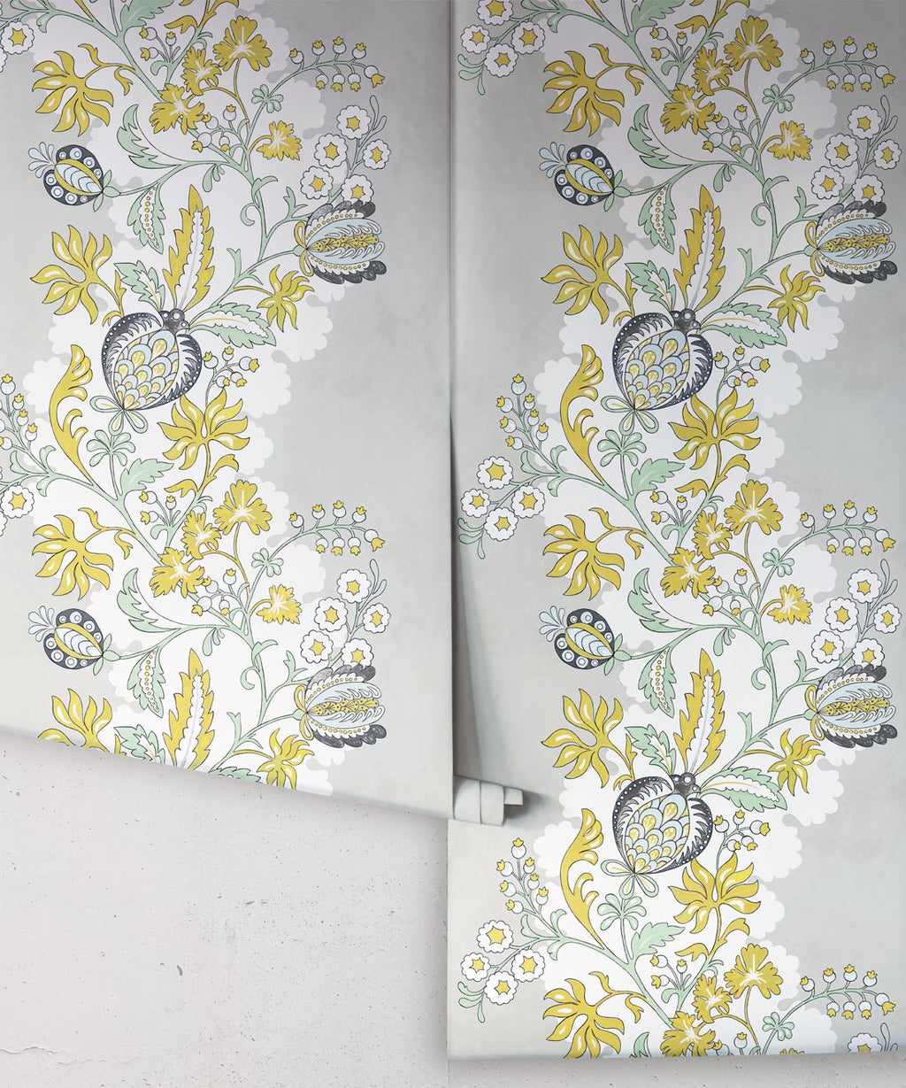 Pomegranate Wallpaper, Beige