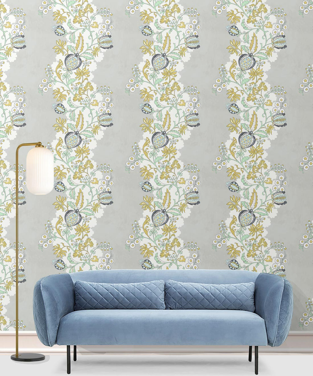 Pomegranate Wallpaper, Beige