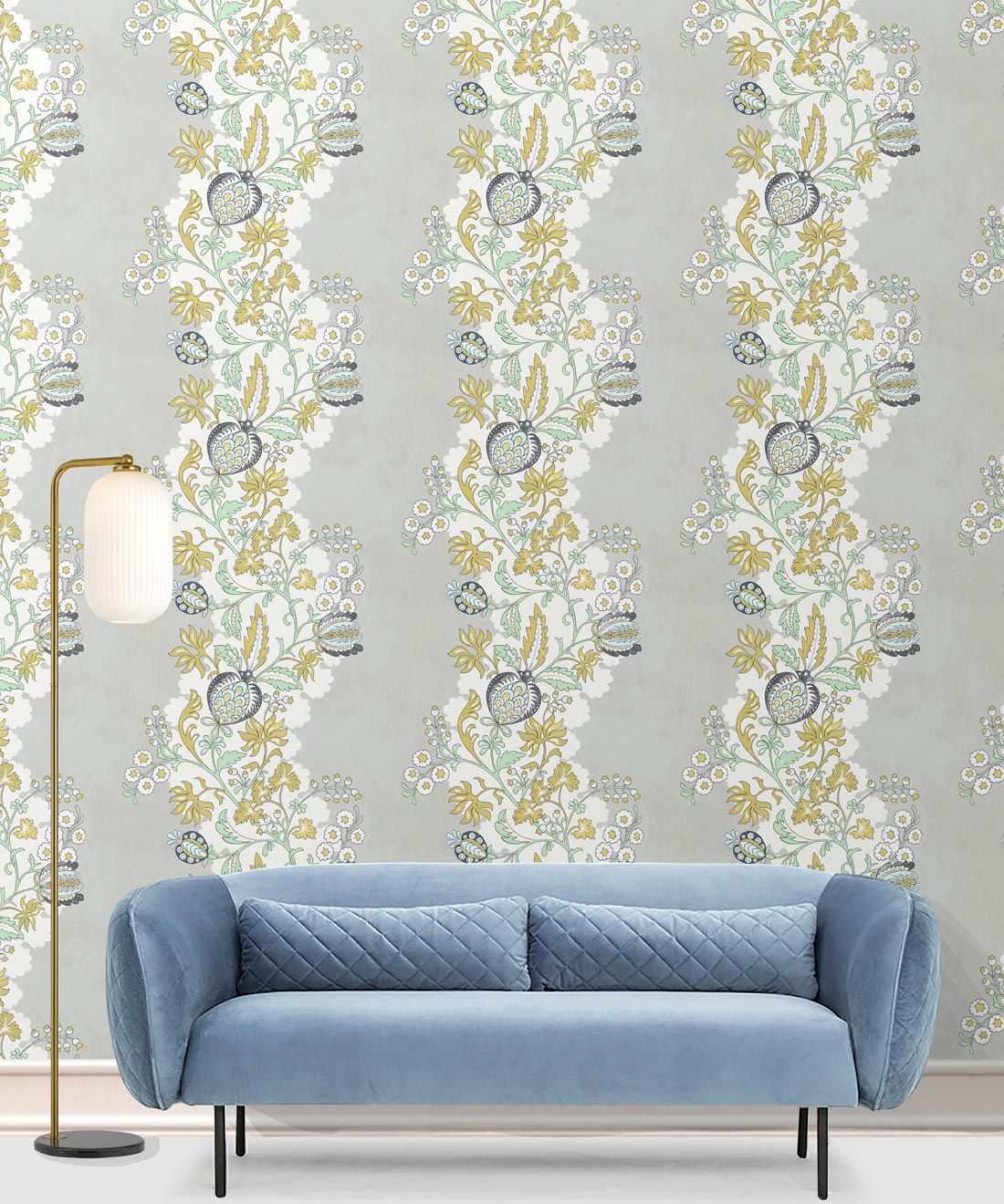 Pomegranate Wallpaper, Beige