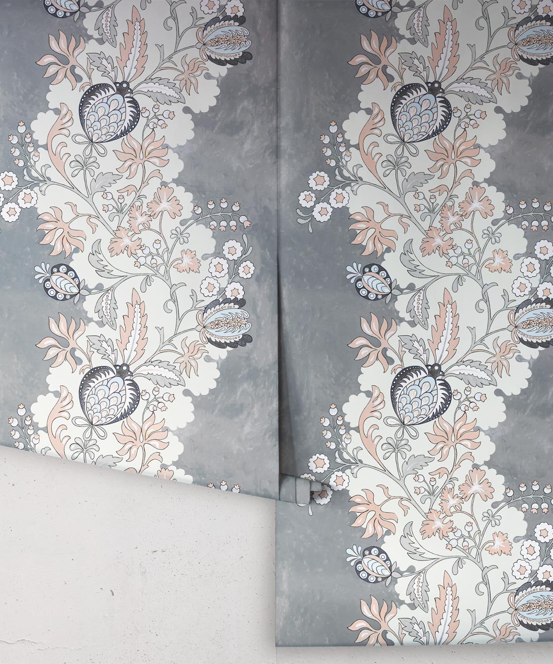 Pomegranate Wallpaper, Dusty Pink