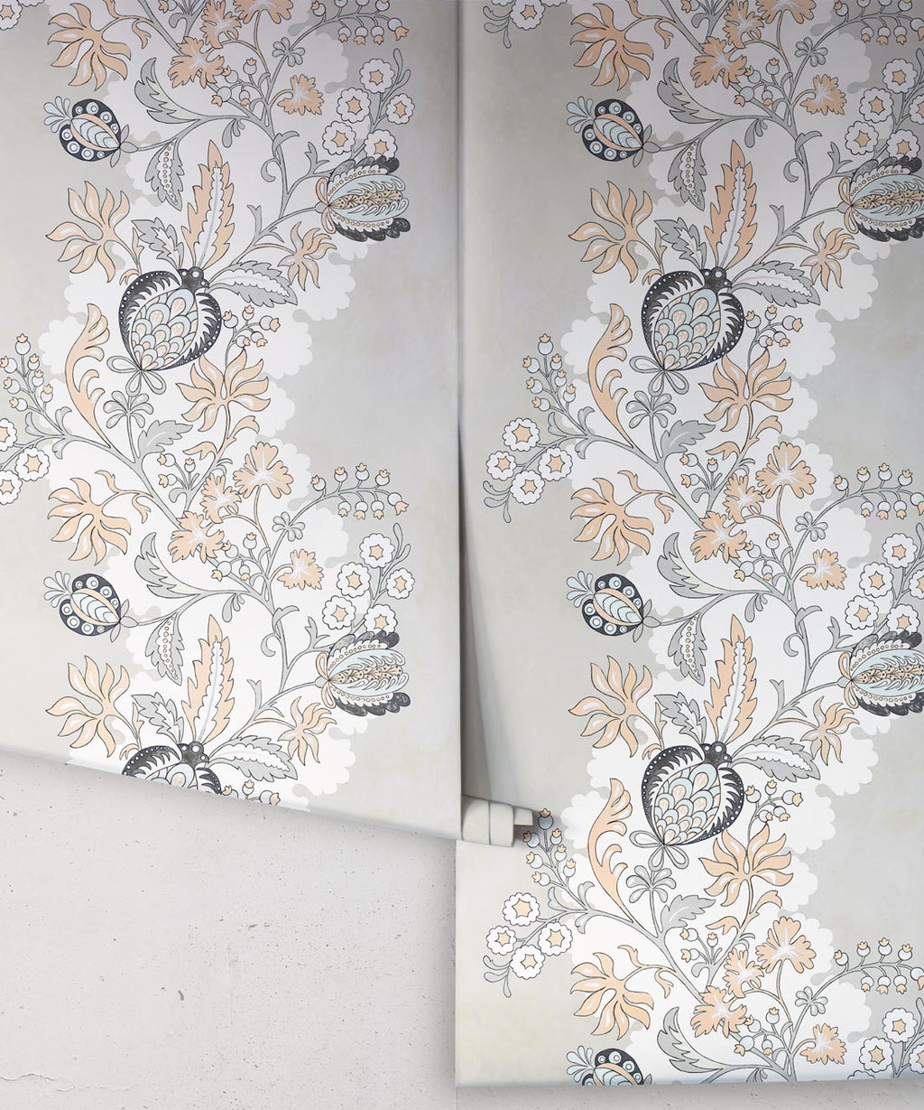 Pomegranate Wallpaper, Salmon