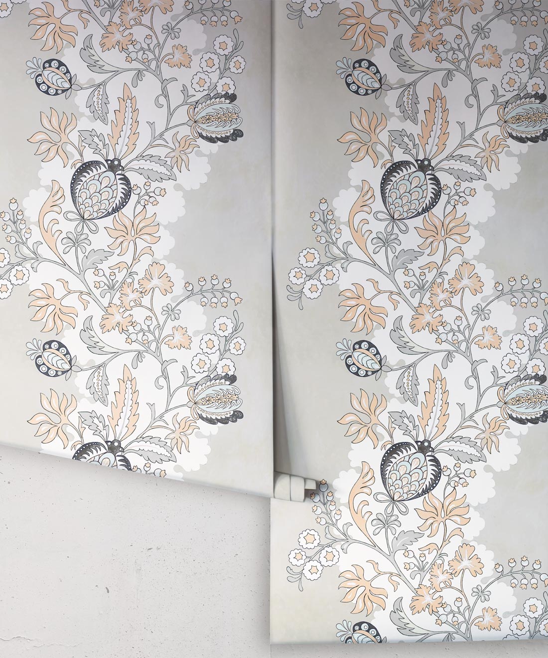 Pomegranate Wallpaper, Salmon