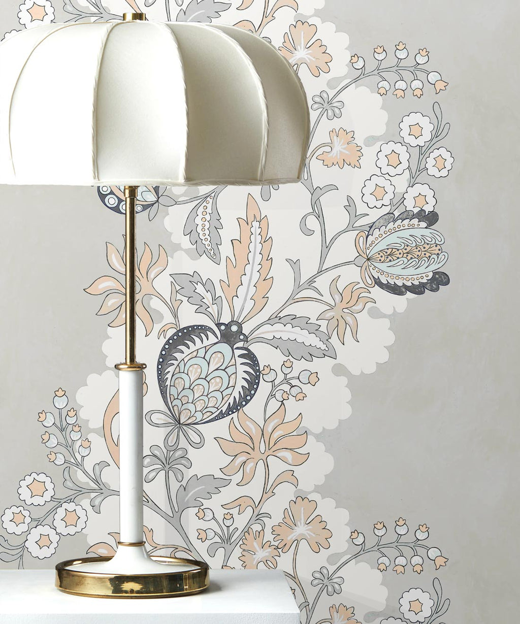 Pomegranate Wallpaper, Salmon