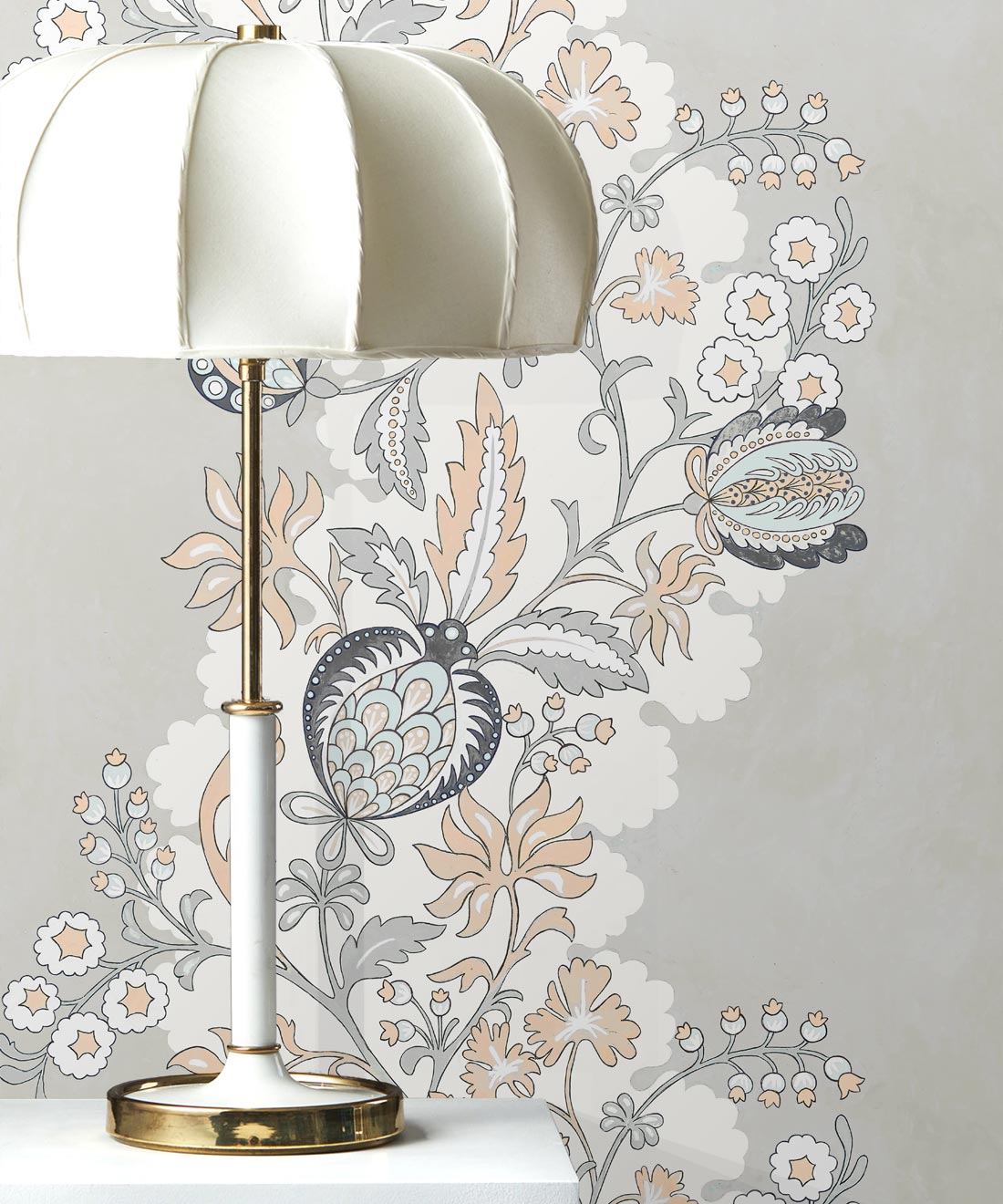 Pomegranate Wallpaper, Salmon