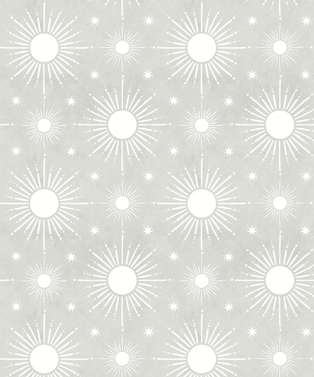 Sun Light Star Bright Wallpaper, Beige