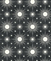 Sun Light Star Bright Wallpaper, Charcoal