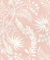 Tropicana Wallpaper, Dusty Pink