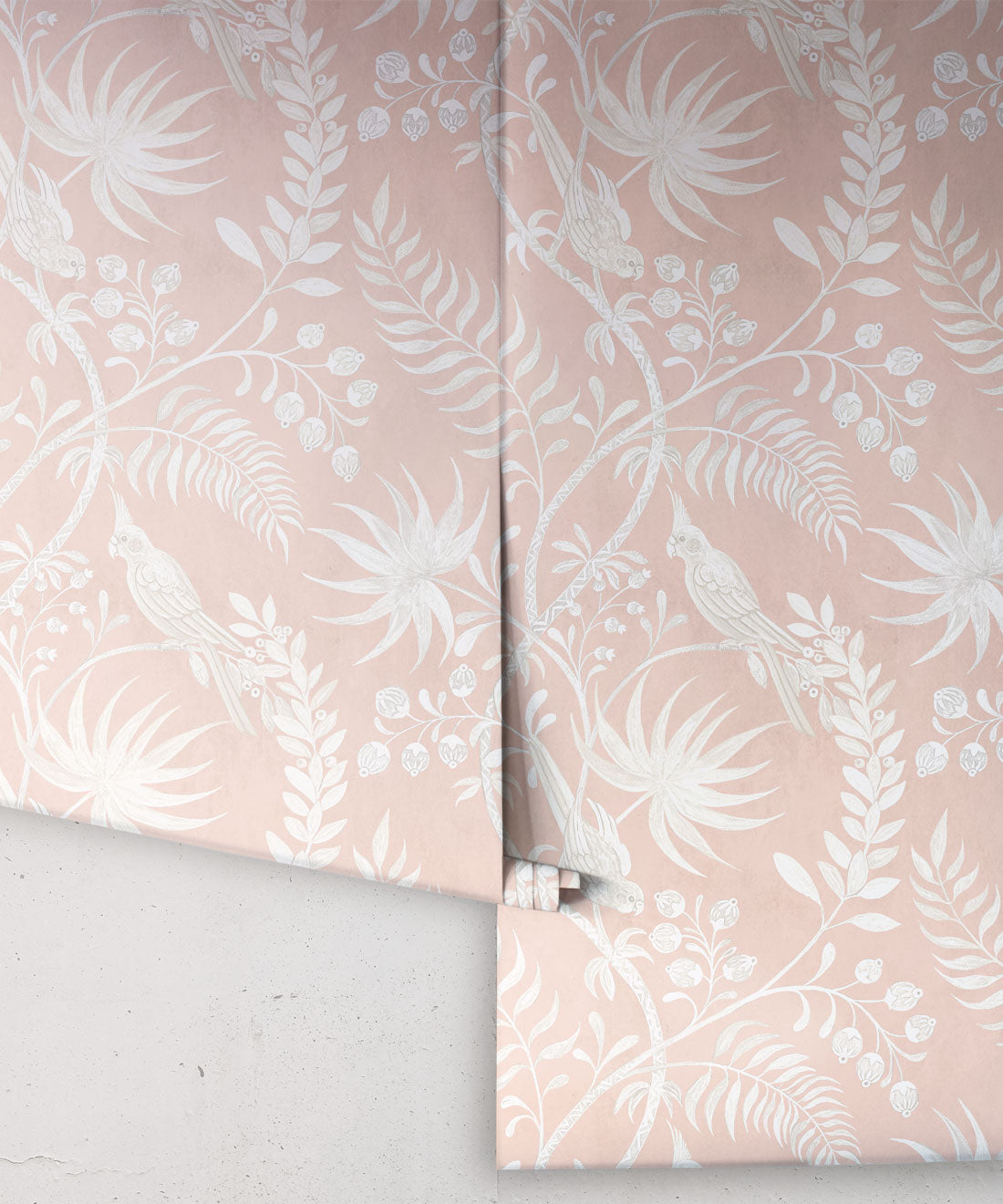 Tropicana Wallpaper, Dusty Pink
