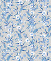 Bottlebrush Wallpaper, Blue Neutral