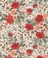 Bouquet Wallpaper, Alabaster