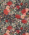 Bouquet Wallpaper, Licorice