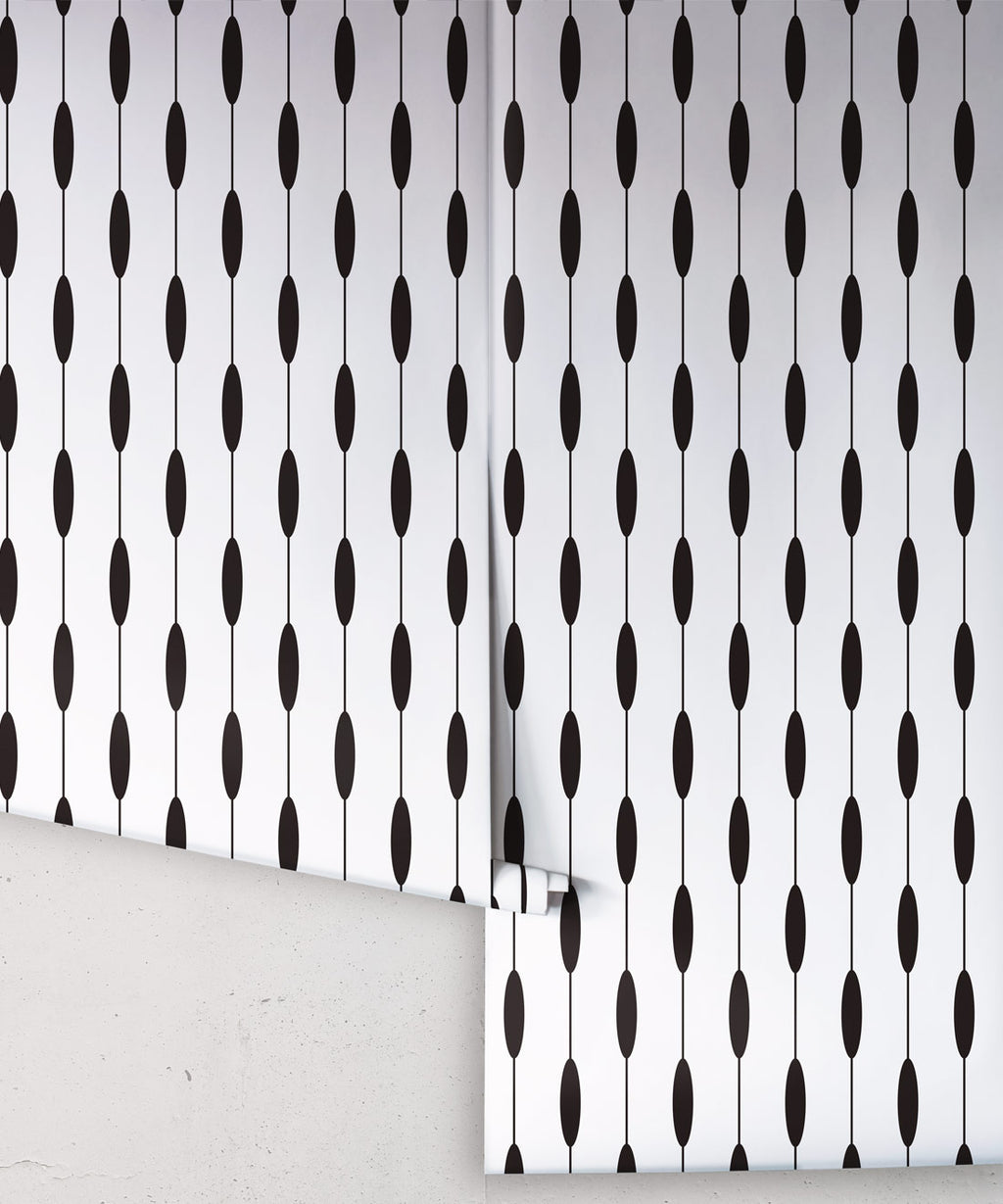 Bowline Wallpaper, Black & White