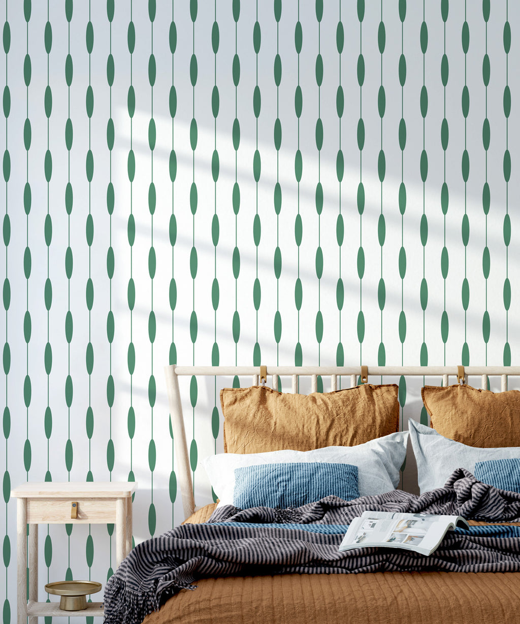 Bowline Wallpaper, Green