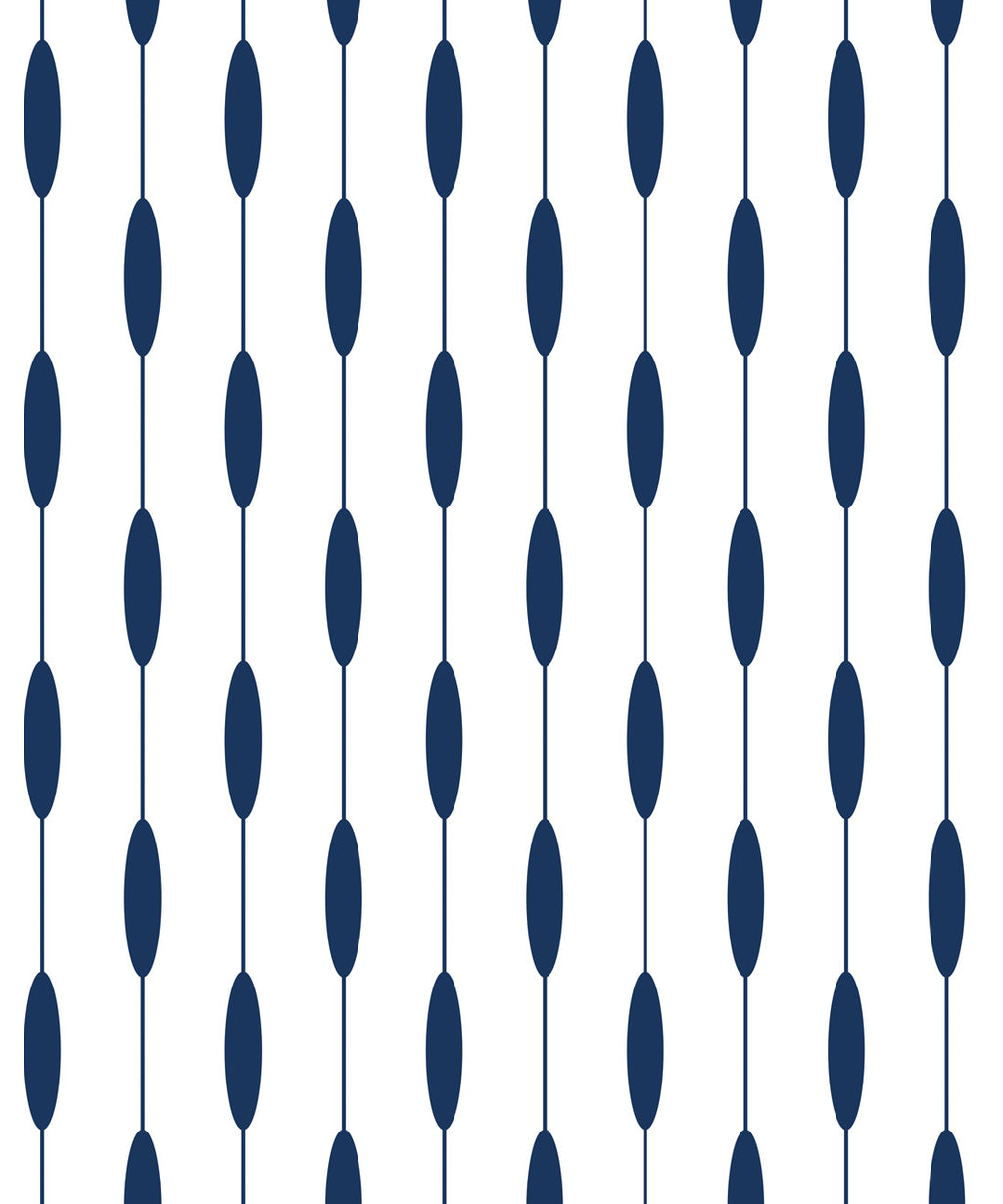 Bowline Wallpaper, Navy