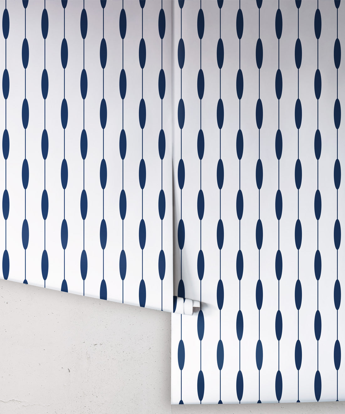 Bowline Wallpaper, Navy