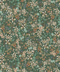 County Flowers Wallpaper, Avocado