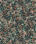 County Flowers Wallpaper, Charcoal