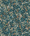 County Flowers Wallpaper, Peacock